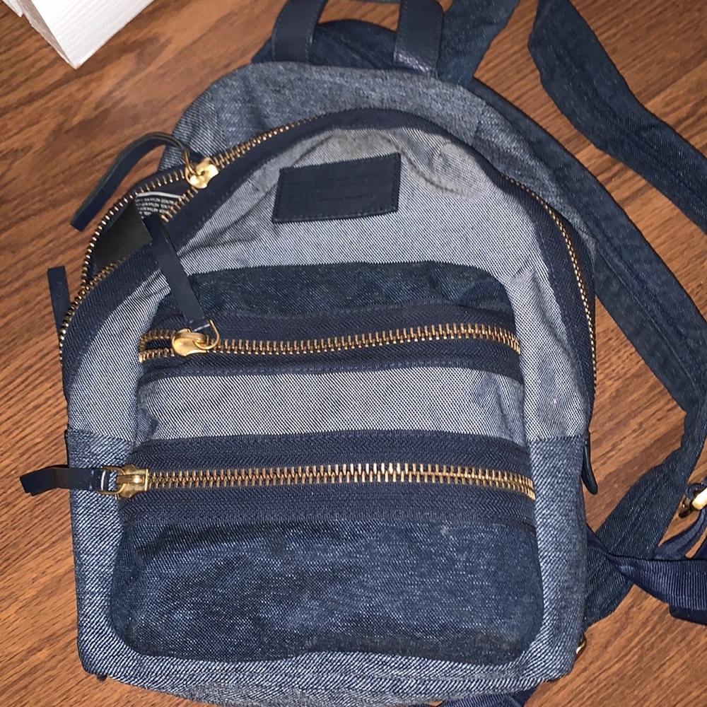 Marc Jacob’s denim mini back pack